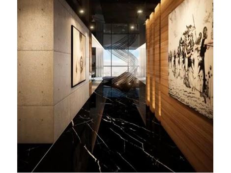 Polimento de mármore Nero martine 