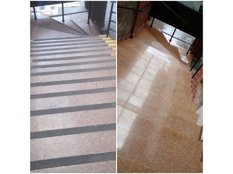 Polimento de granito no paraíso 